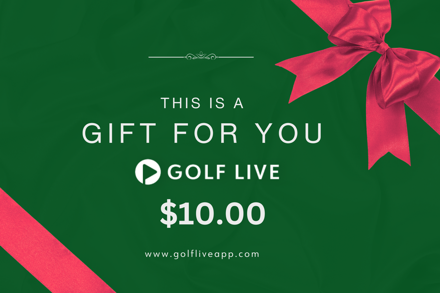 Golf Live Gift Card