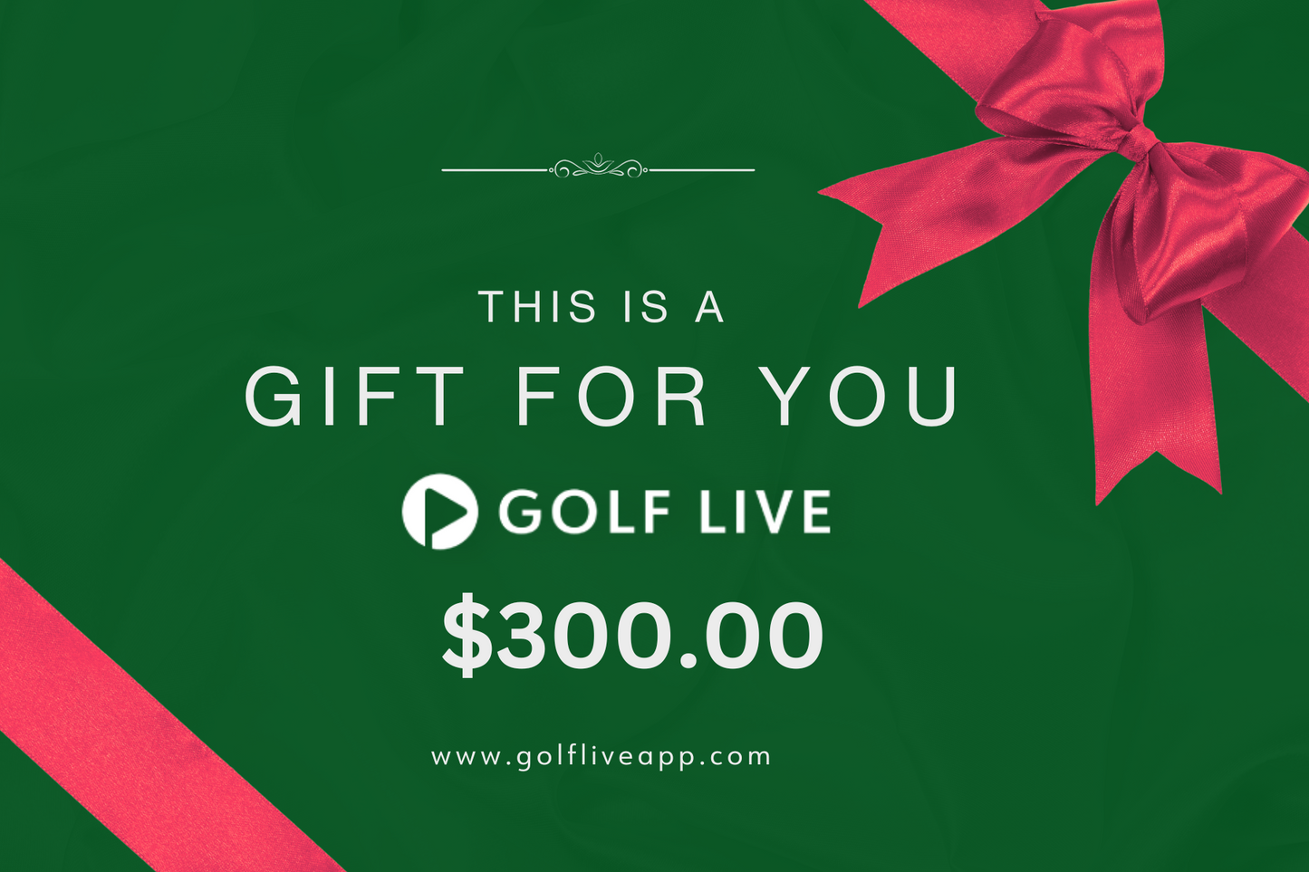 Golf Live Gift Card